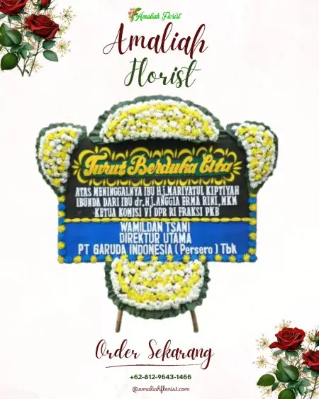 Papan Bunga Duka Klanting